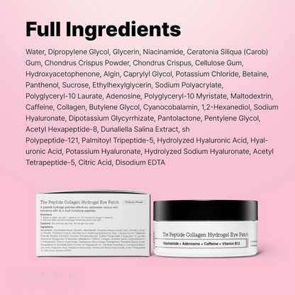 Cerenne™  Peptide Collagen Hydrogel Eye Patch