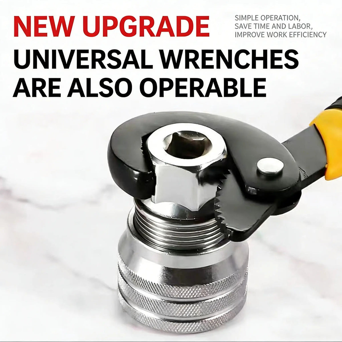 Universal Socket Wrench Tool for Ratchet Power Drill and Home Repair