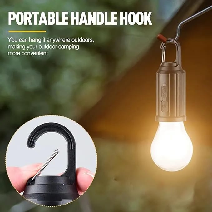 Solar USB Rechargeable LED Camping Lantern