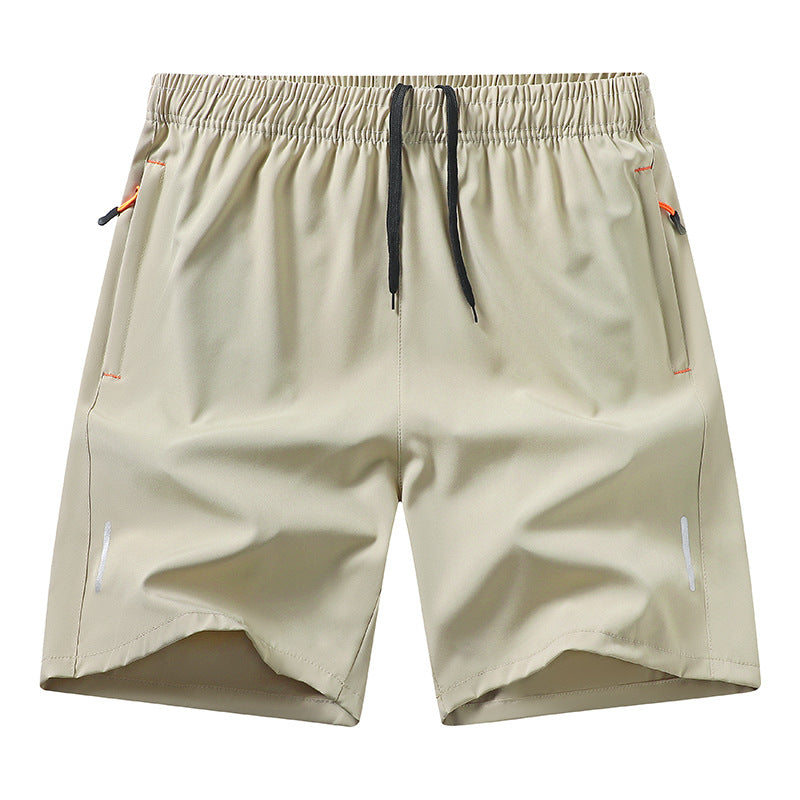 Plus Size Quick-Dry Athletic Shorts