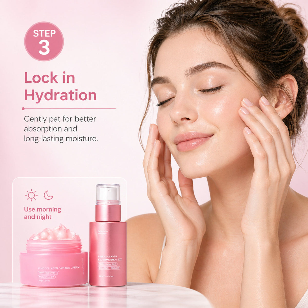 Salmon DNA  Glass Glow Skincare Set