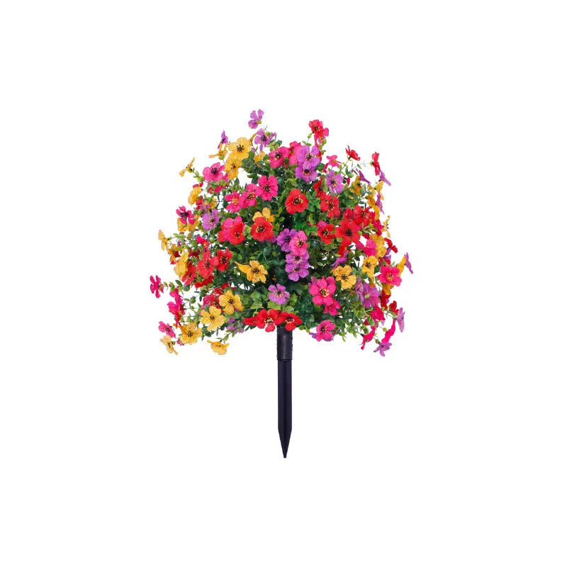 Artificial Daisy Flowers with Eucalyptus Leaves Home Garden Decor