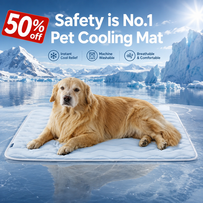 Summer Cooling Mat for Dogs with Portable Non Slip Design