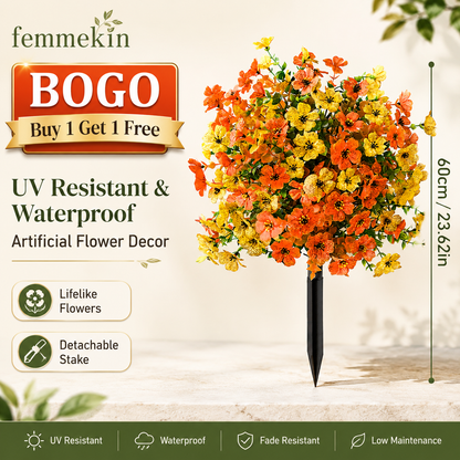 🌱Outdoor/Indoor UV Resistant & Waterproof Artificial Flower Decor