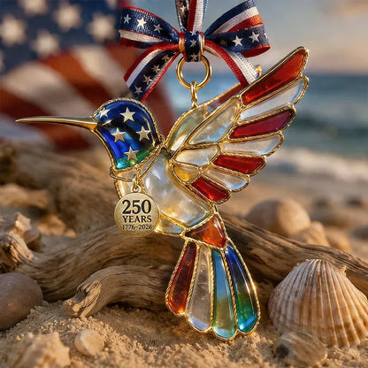 American 250th Anniversary Patriotic Hanging Ornament