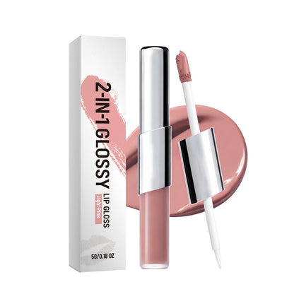 Dual-Ended Matte & Gloss Liquid Lipstick