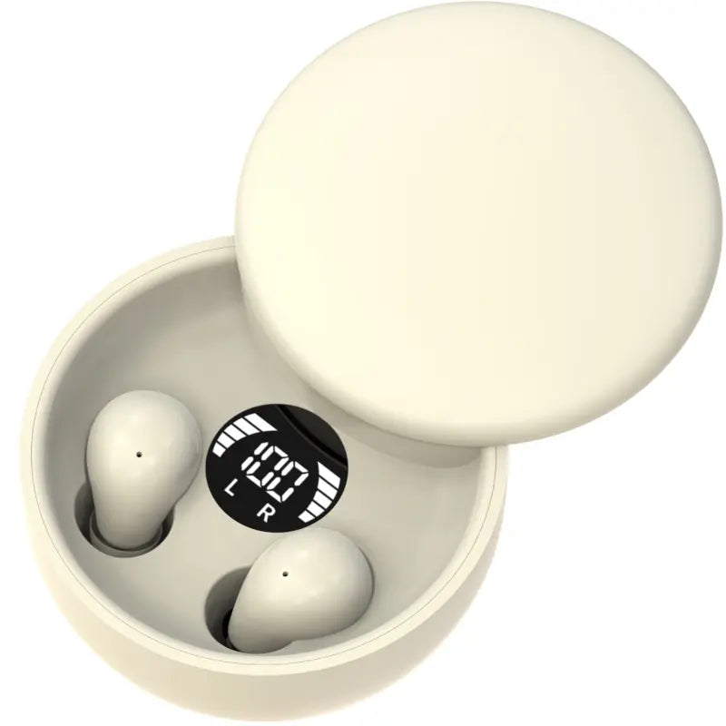 Mini Invisible Bluetooth 5.4 Wireless Earbuds for Sleep