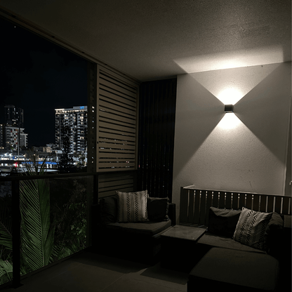 Outdoor Rechargeable Wall Light with Motion Sensor