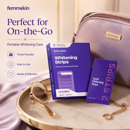 Cerenne™ Purple Teeth Whitening Strips
