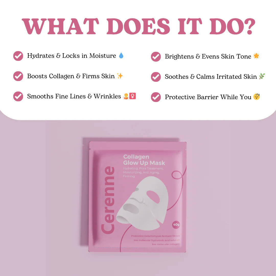 Collagen Glow Up Mask 2.0 - BOGO Flash Sale