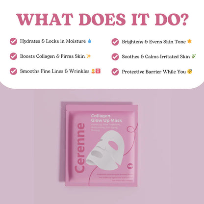 Collagen Glow Up Mask 2.0 - BOGO Flash Sale