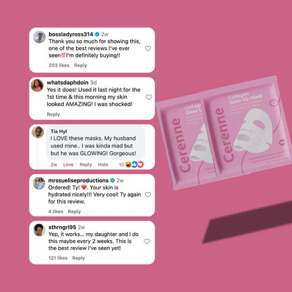 Collagen Glow Up Mask 2.0 - BOGO Flash Sale