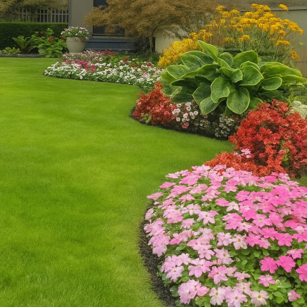 Evergreen dwarf grass seed for four seasons