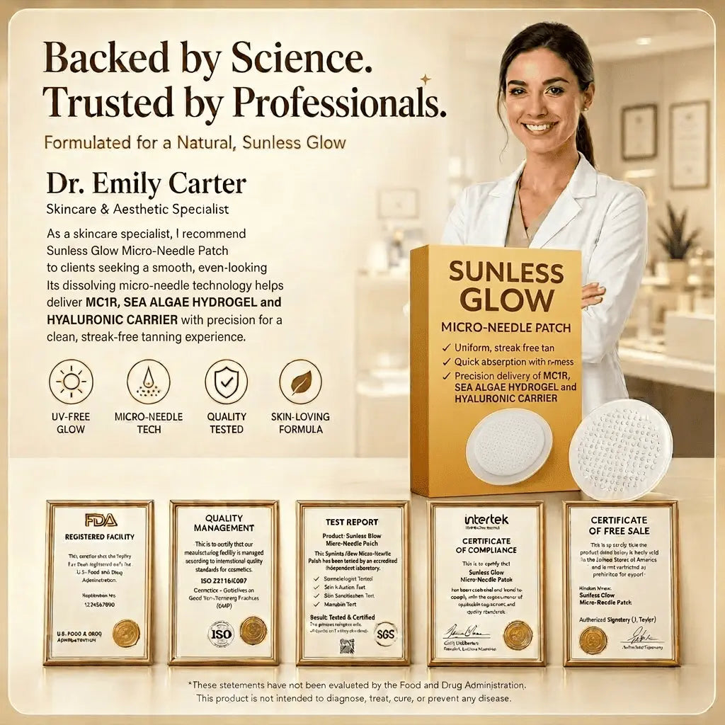 Sunless Glow Micro-Needle Tanning Patch
