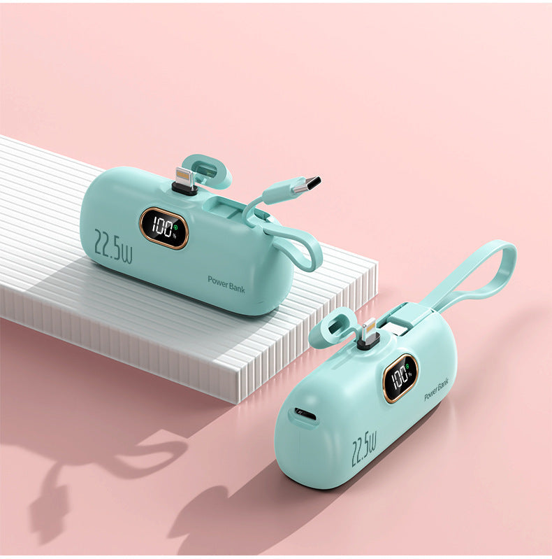 5000mAh 22.5W Fast Charge Mini Power Bank