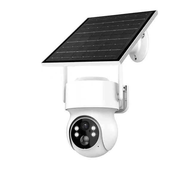 ⏰Smart AI Detection - Solar-Powered Simulated Surveillance Camera Street Light