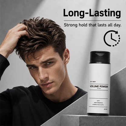 Men's Hair Texture Powder for Natural Volume and Hold