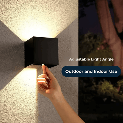 Outdoor Rechargeable Wall Light with Motion Sensor