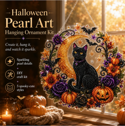 Halloween Pearl Art Hanging Ornament Kit