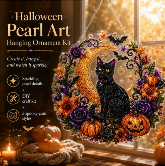 Halloween Pearl Art Hanging Ornament Kit