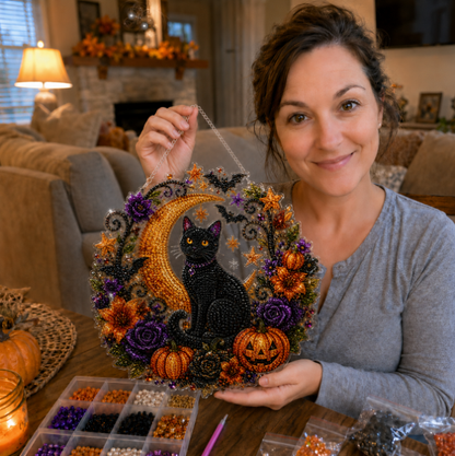 Halloween Pearl Art Hanging Ornament Kit