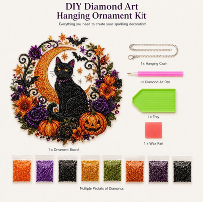 Halloween Pearl Art Hanging Ornament Kit