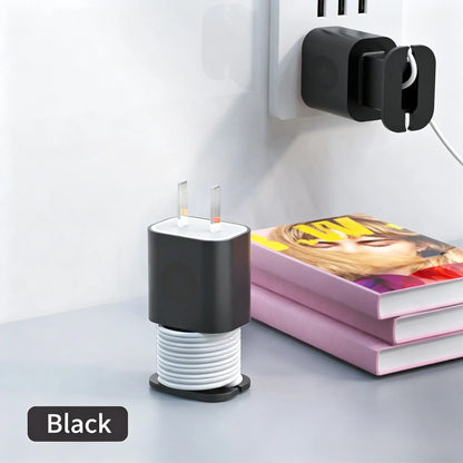 Silicone Apple Charger Protector with Cord Wrap