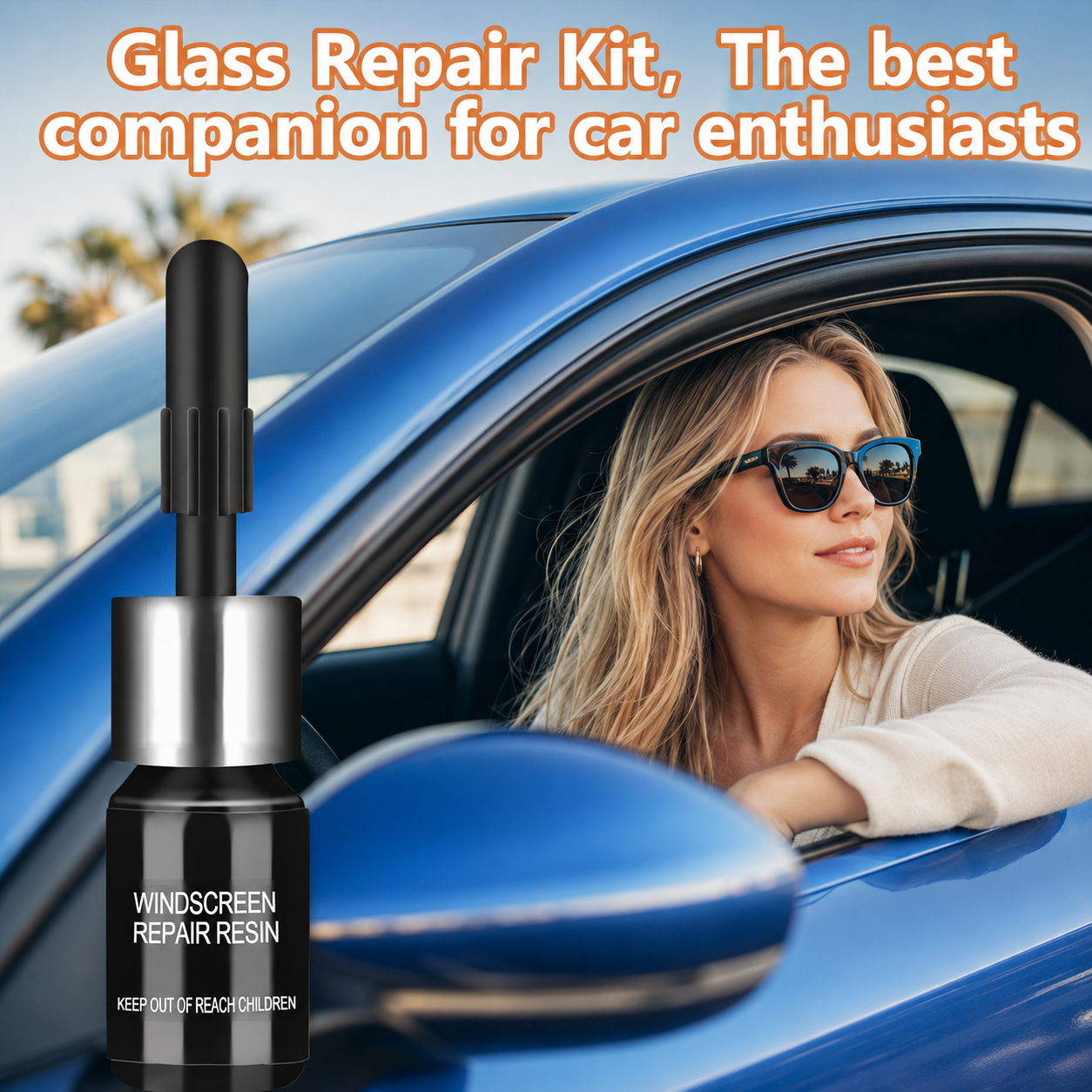 Car Windshield Crack Repair Kit– Fast DIY Glass Fix