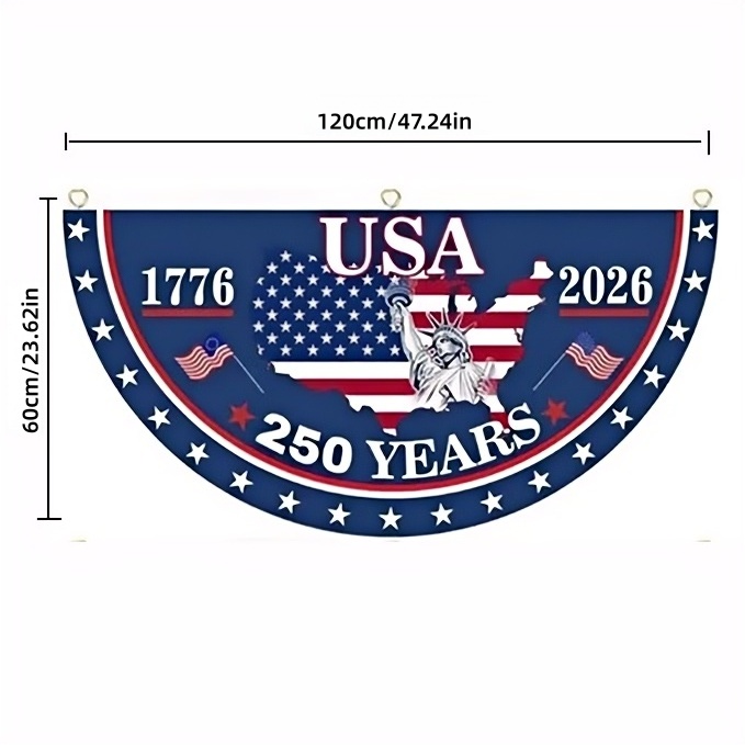 250th Anniversary USA Fan Flag