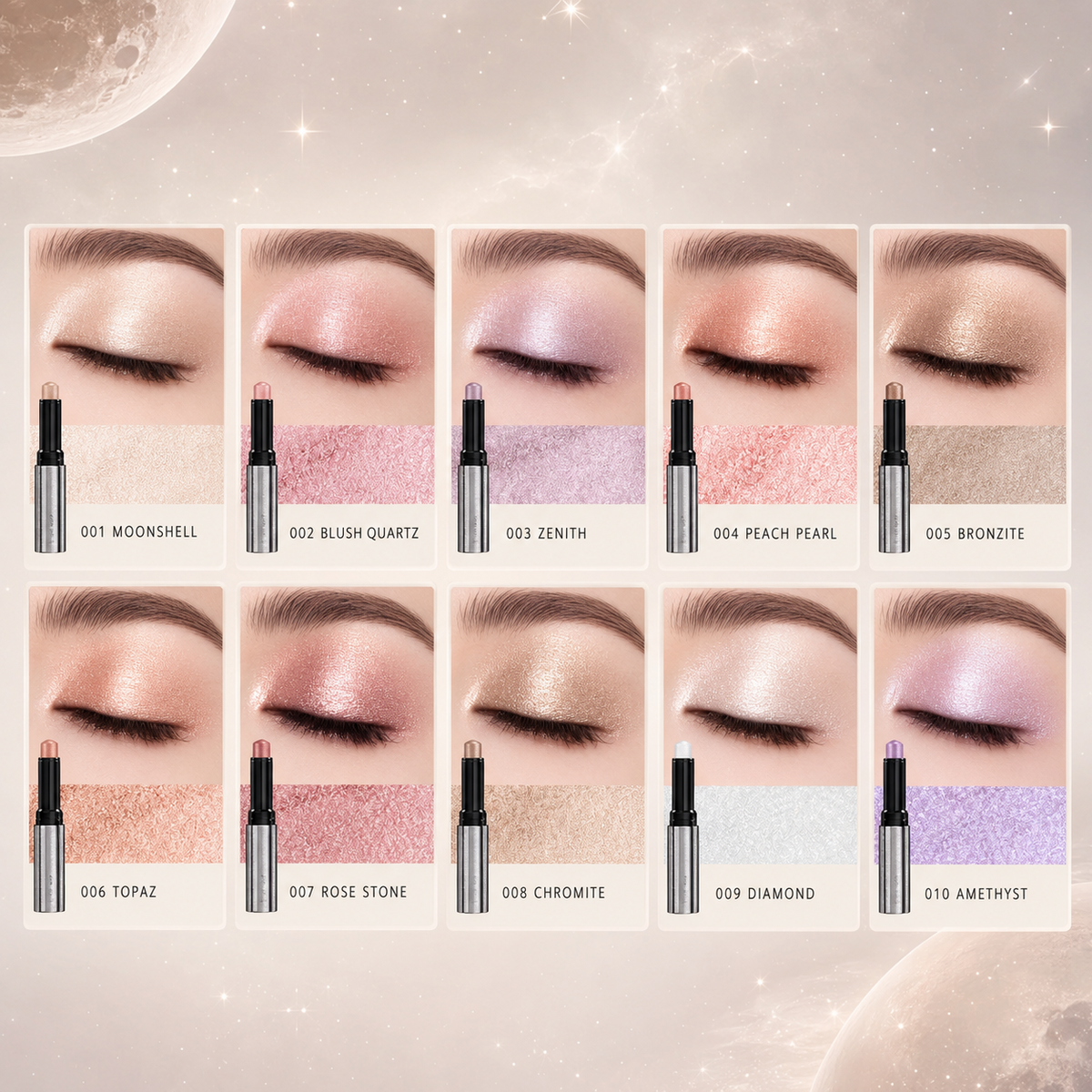 Long Lasting Gel Eyeshadow Stick