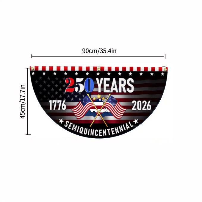 250th Anniversary USA Fan Flag
