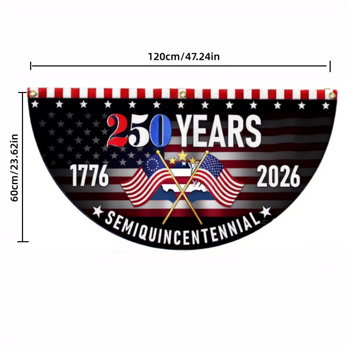 250th Anniversary USA Fan Flag