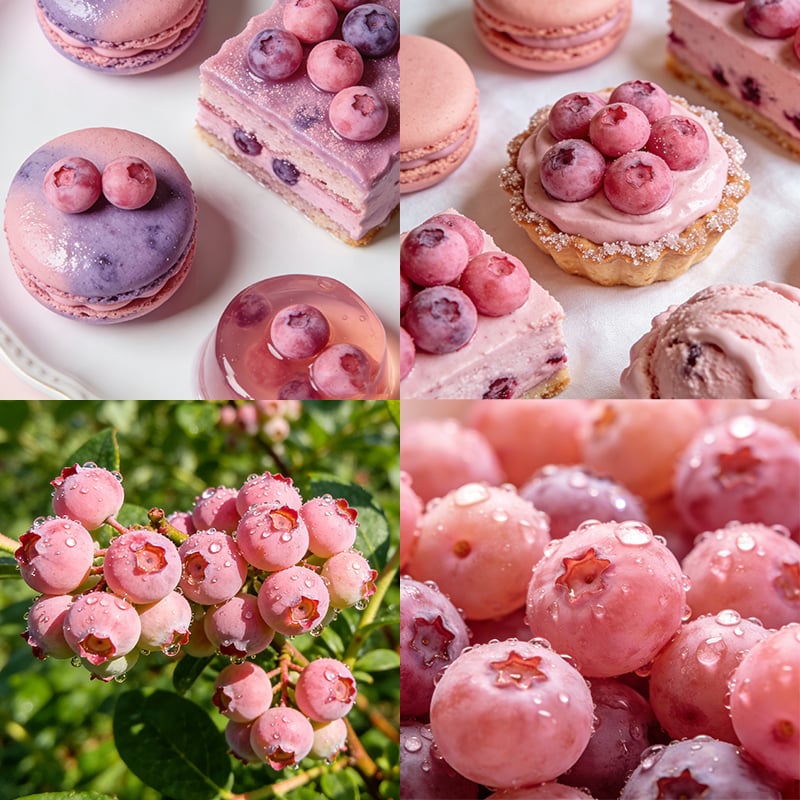 Grow Sweet Pink Blueberries at Home
