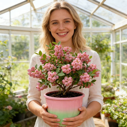 Grow Sweet Pink Blueberries at Home