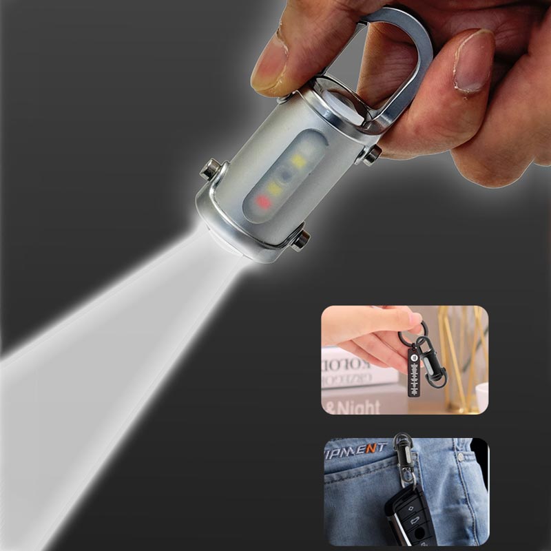 Super Bright Waterproof Mini Keychain Flashlight