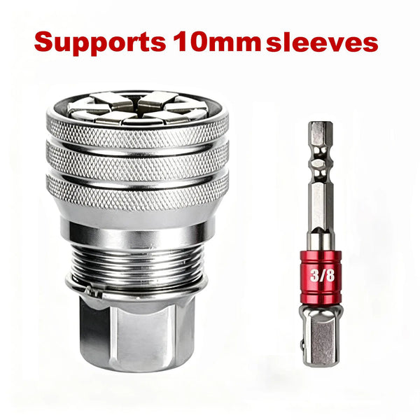 Universal Socket Wrench Tool for Ratchet Power Drill and Home Repair
