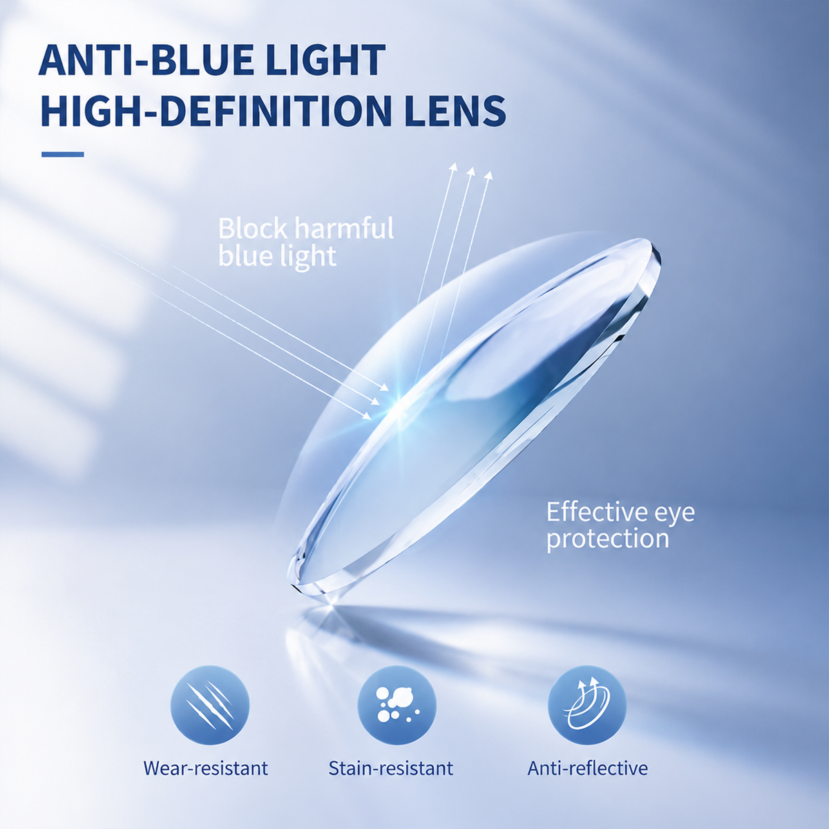 Frameless Diamond Cut Blue Light Reading Glasses For Men And Women