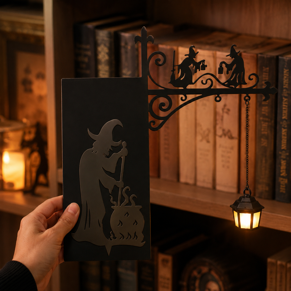 👻Ghost Bookshelf Lantern
