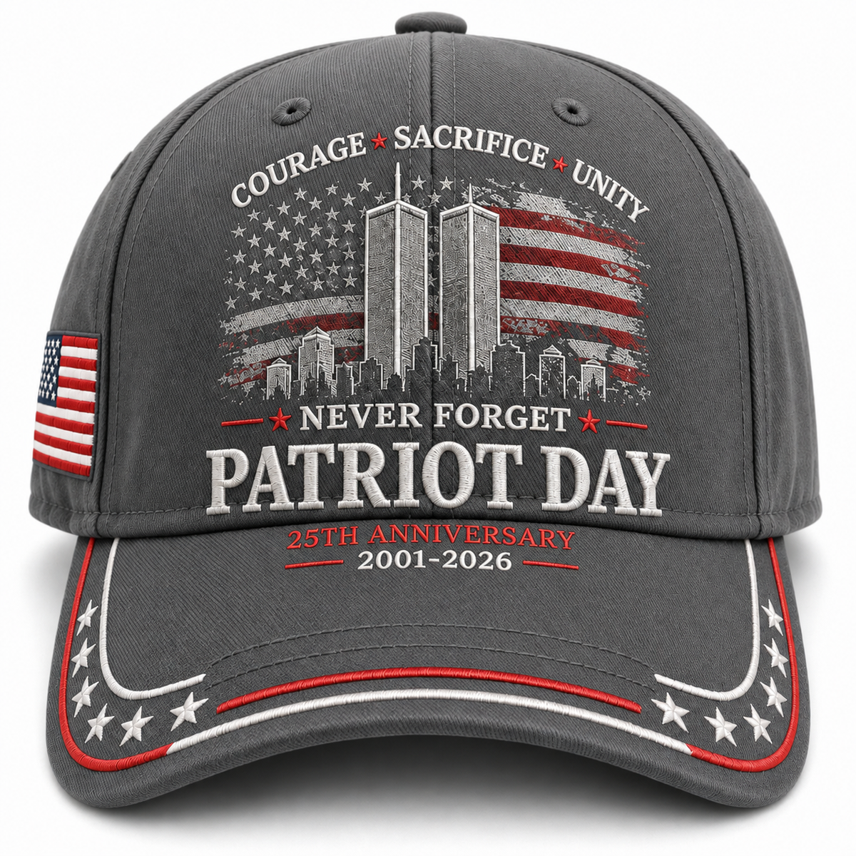🦅Early Bird 49% OFF🔥Never Forget PATRIOT DAY 25th Anniversary Memorial Cap