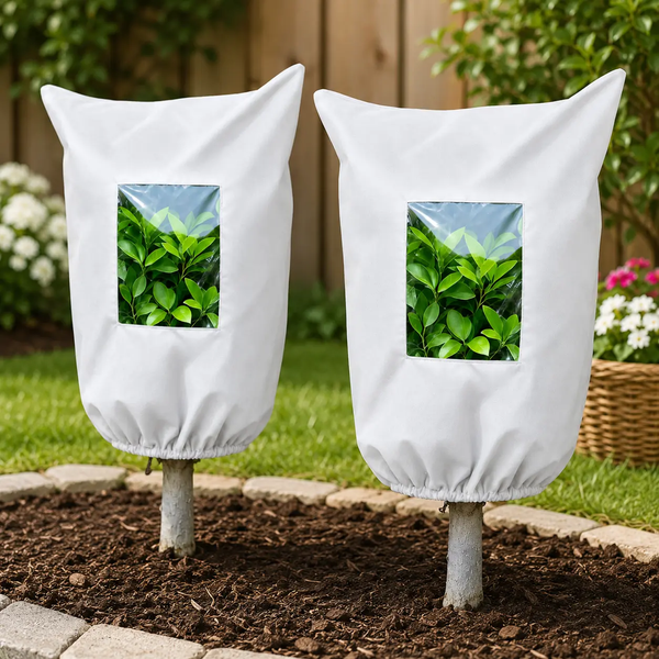 Plant Frost Protection Cover – Breathable Reusable Cover
