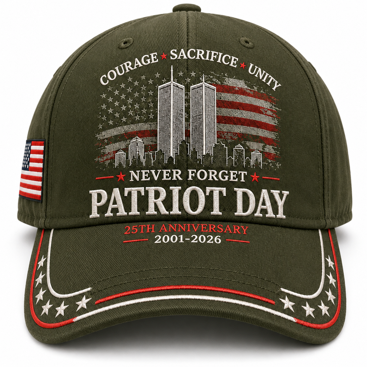 🦅Early Bird 49% OFF🔥Never Forget PATRIOT DAY 25th Anniversary Memorial Cap