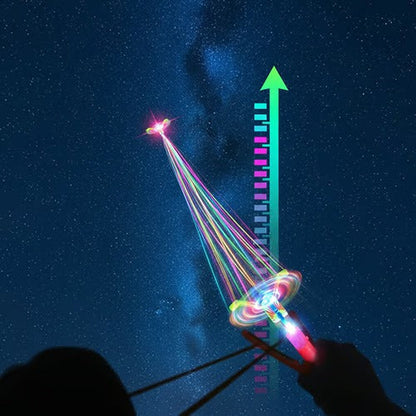20PCS LED Light Up Flying Arrow Toy Set