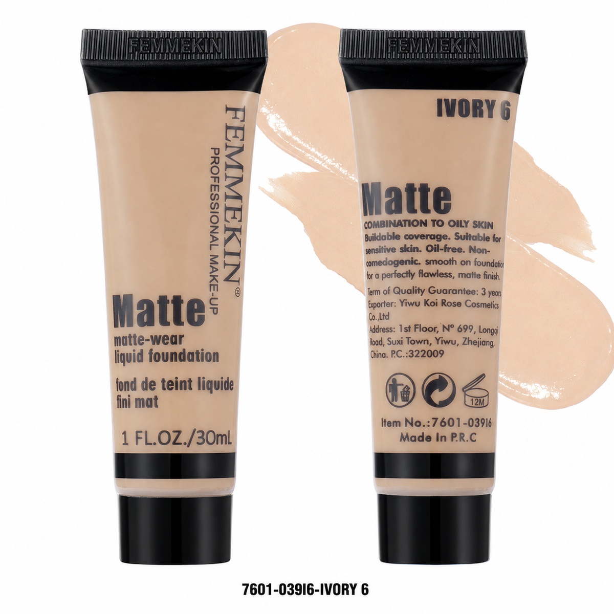 Femmekin Flawless Matte Liquid Foundation