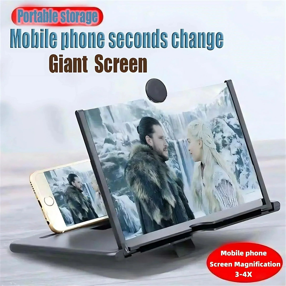🔥2025 Hot Sale🔥Thin Foldable Mobile Phone Amplifier