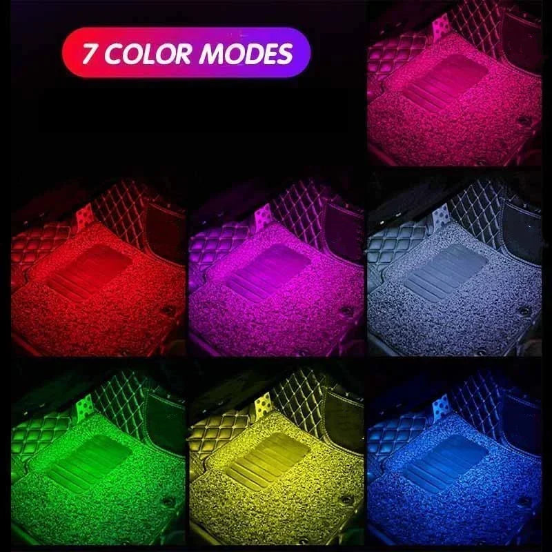 RGB Car Footwell Star Light - Create a Starry Atmosphere Inside Your Car ✨🚗