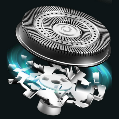 Powerful Mini Electric Shaver with Digital Display for Travel and Daily Use