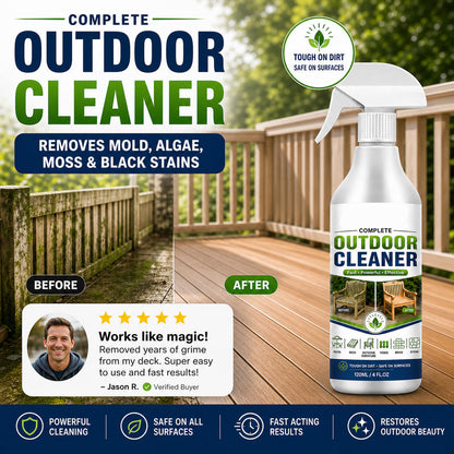 Fast-Acting Outdoor Surface Cleaner Spray for Patios and Furniture