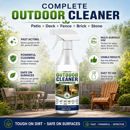 Fast-Acting Outdoor Surface Cleaner Spray for Patios and Furniture
