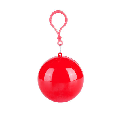 Mini Ball Shaped Disposable Raincoat
