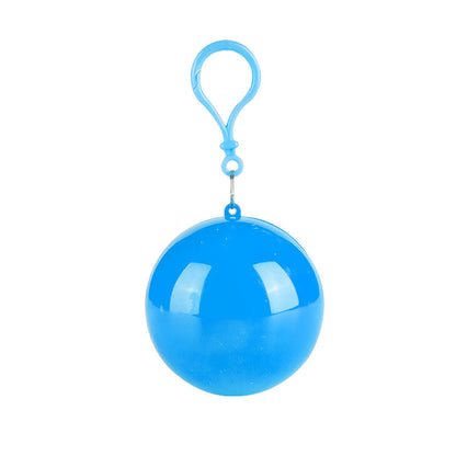 Mini Ball Shaped Disposable Raincoat